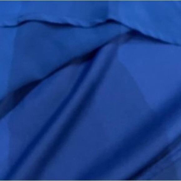 Lulus Royal blue split sleeve shift dress size small - Picture 9 of 10